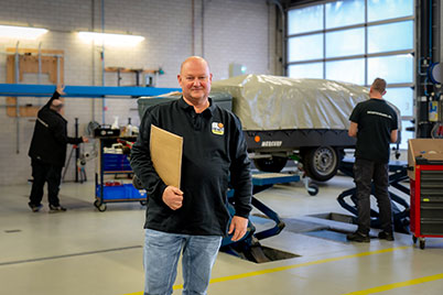 Service voor caravan en camper