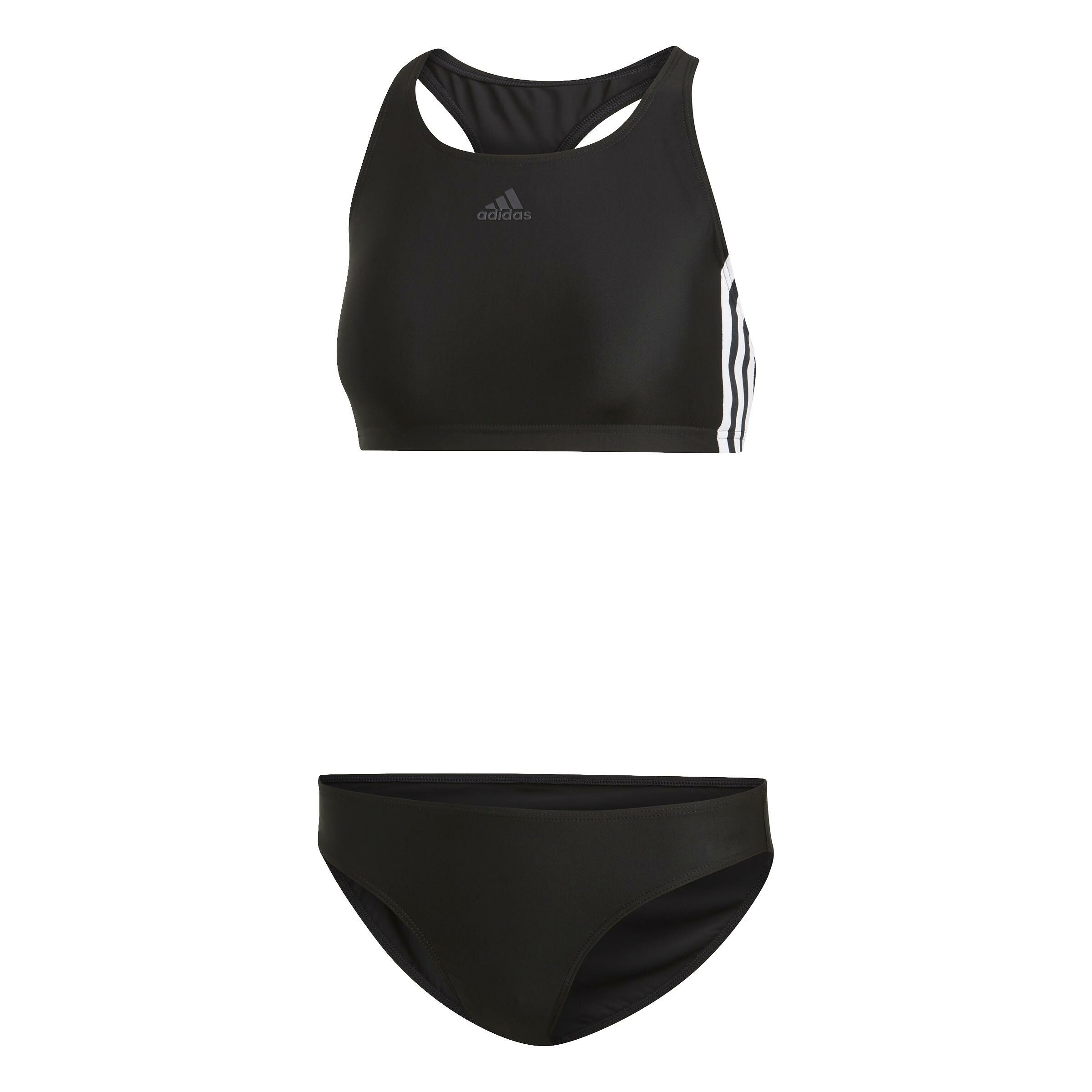 Nieuwe betekenis Bot Punt Adidas 3-stripes bikini dames black