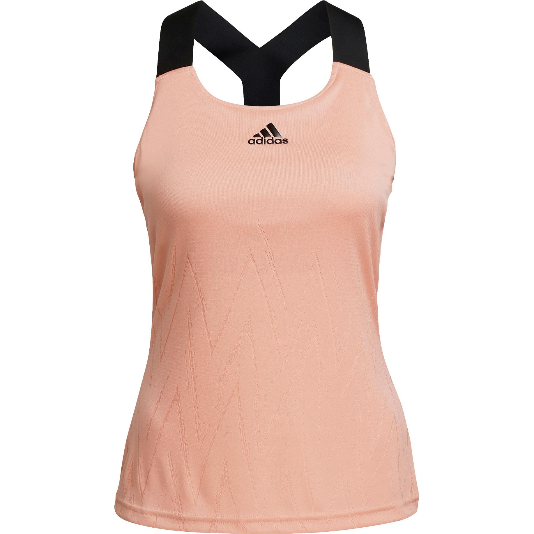grafisch blaas gat omverwerping Adidas Primeblue Aeroknit tennis tanktop dames ambient blush