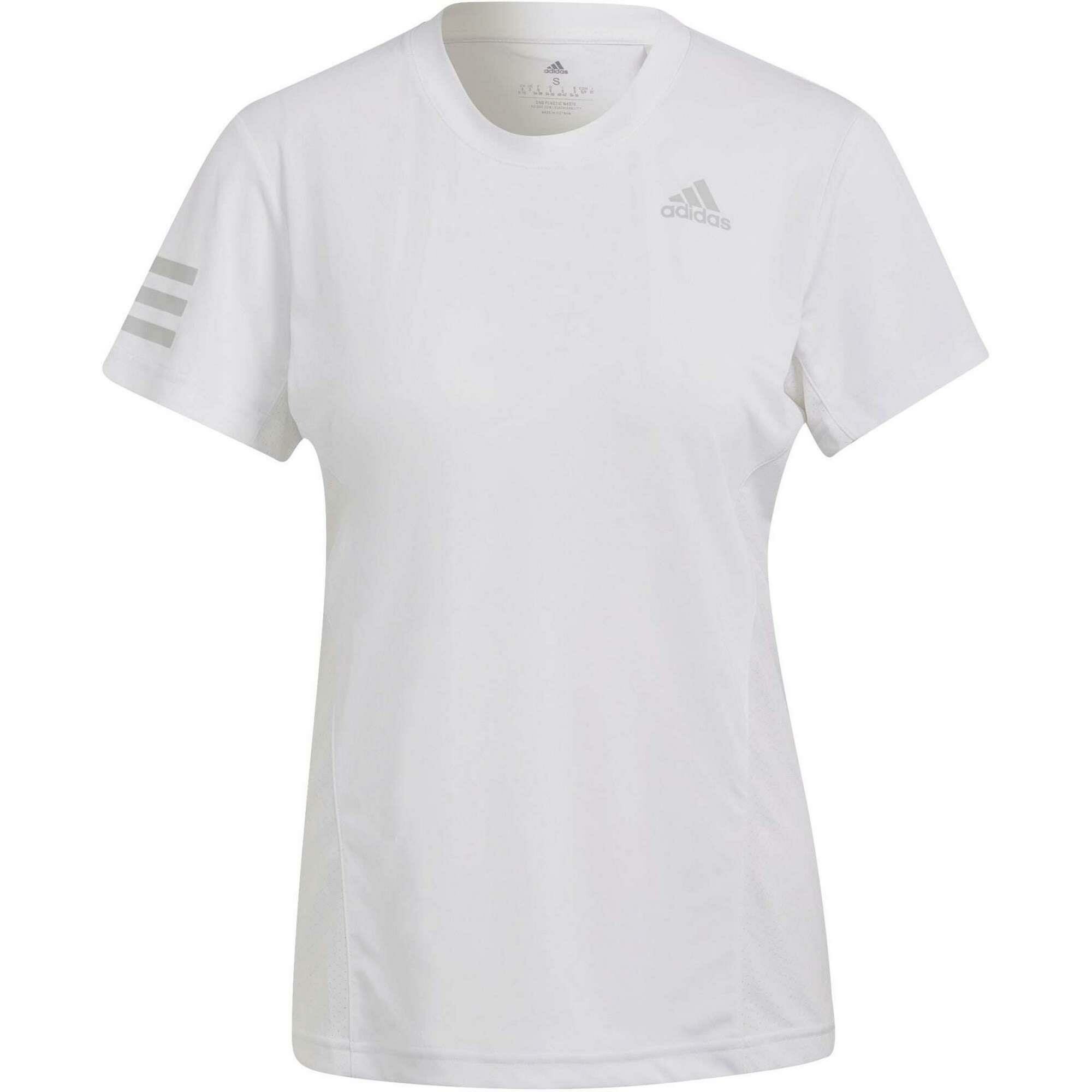 Adidas Club tennisshirt dames white two