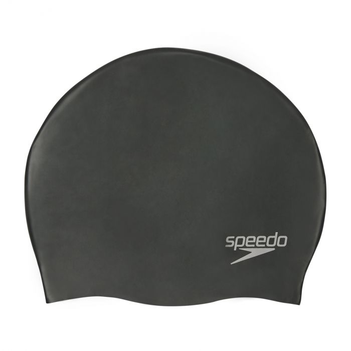 Speedo Plain Moulded badmuts zwart 