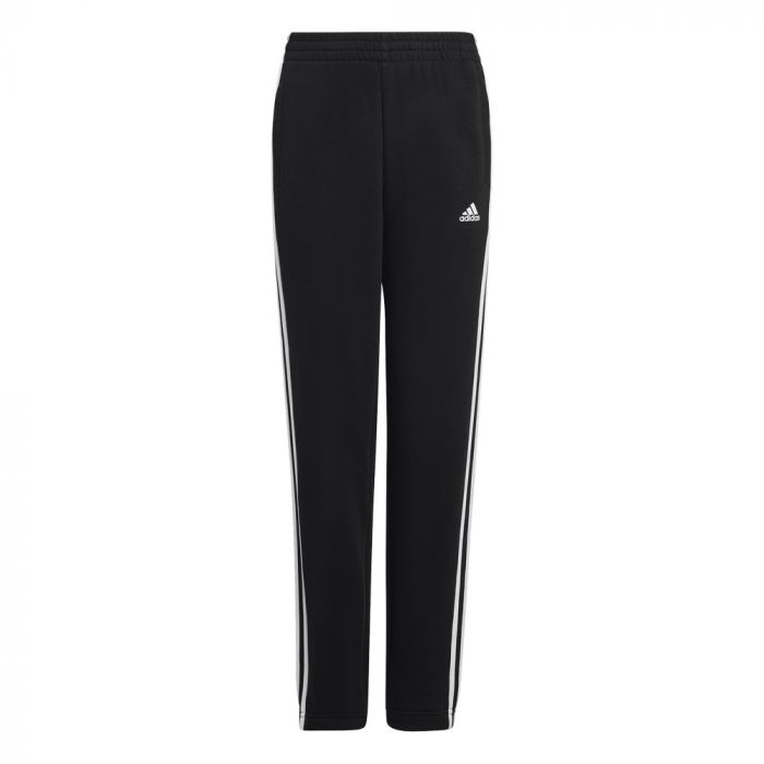 Adidas Essentials 3-Stripes Fleece joggingbroek junior  black white