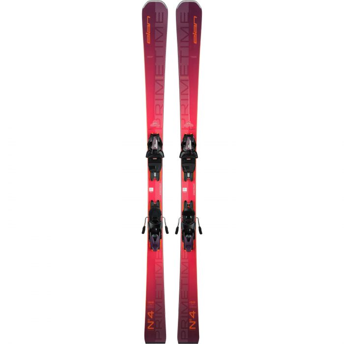 Elan Primetime N°4 PS 24 - 25 ski's dames met ELW 11 Shift binding