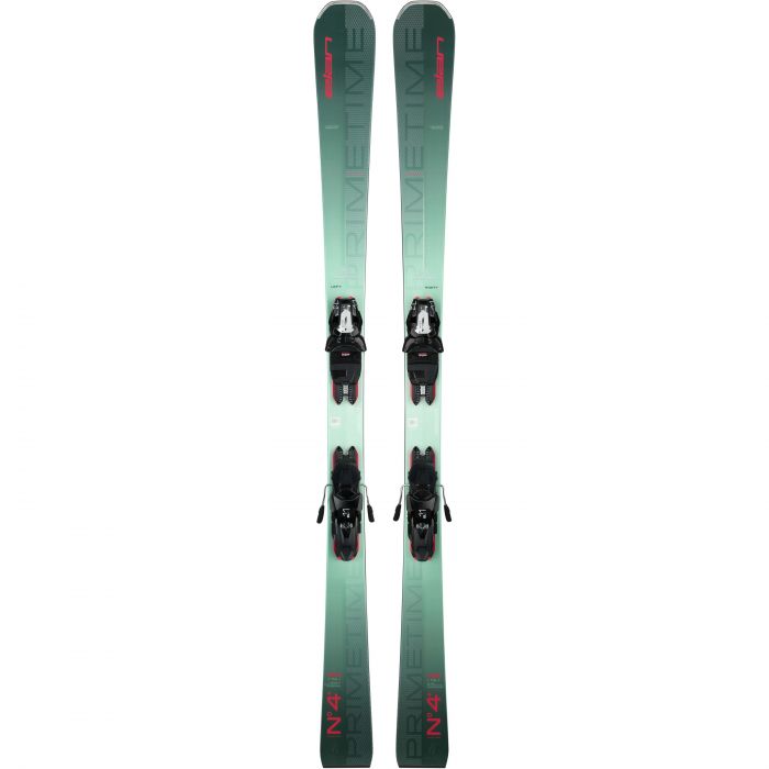 Elan Primetime N°4 plus PS 24 - 25 ski's dames met  ELW 11 Shift binding