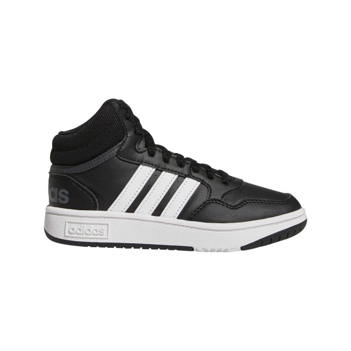 Adidas Hoops Mid 3.0 GW0402 schoenen junior black white grey