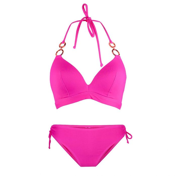 LingaDore 7213 triangel voorgevormde bikini dames fuchsia 