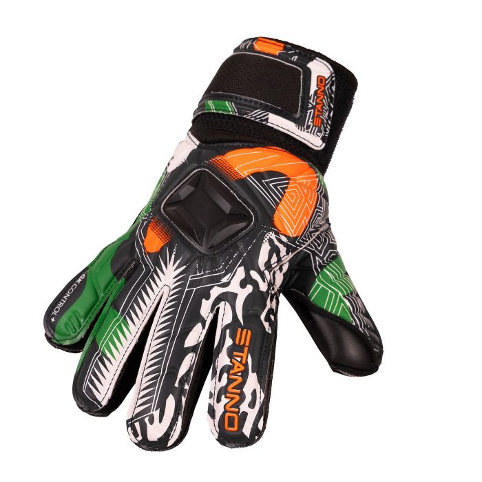 Stanno Jungle Goalkeeper keepershandschoenen junior black  green orange