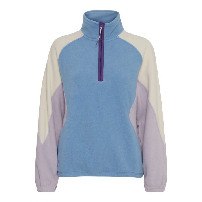 TheJoggConcept Clay Block Half Zip sweater dames thistle mix 