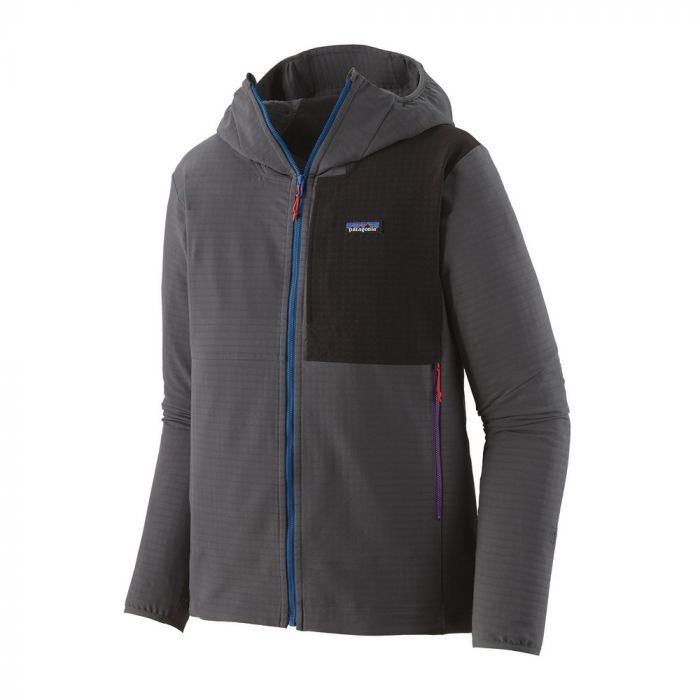 Patagonia R1 TechFace Hoody outdoor jack heren forge grey 