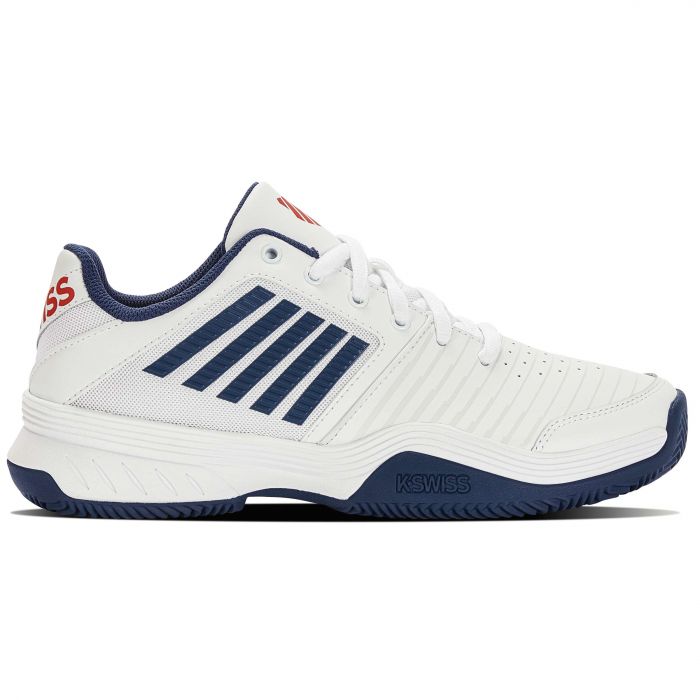 K-Swiss Court Express HB 06750 tennisschoenen heren white blue opal lollipop