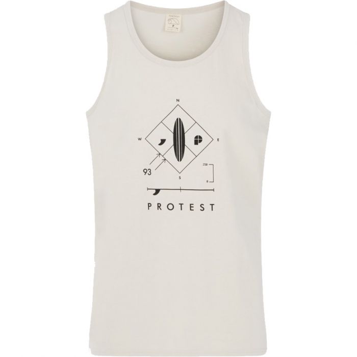 Protest RALLY tanktop heren kitoffwhite 