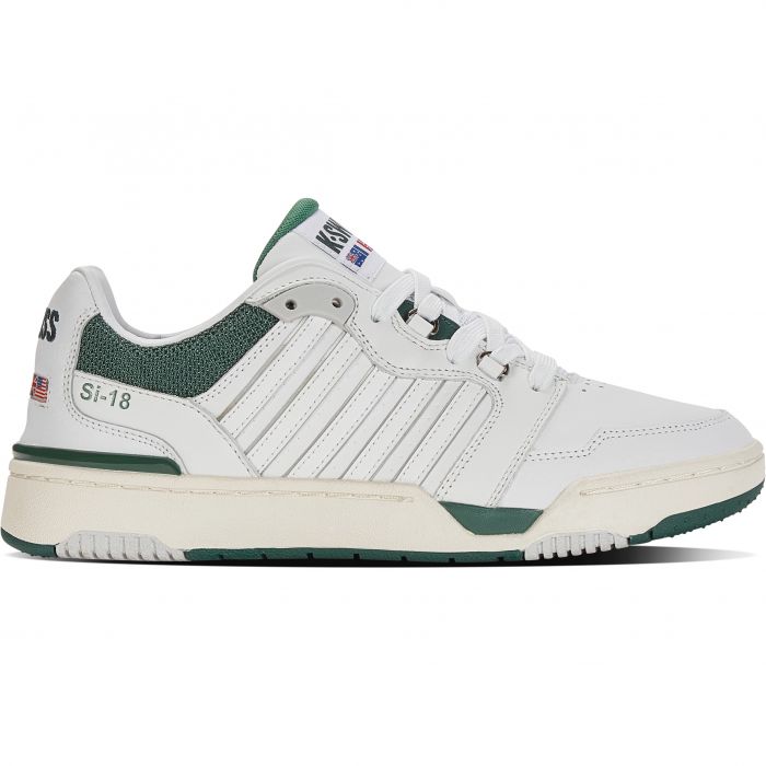 K-Swiss SI-18 Rival 08531 schoenen heren white posy green