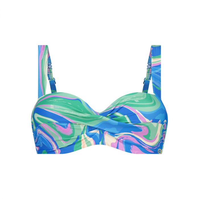 Ten Cate Beach Twisted bikini top dames swirl 