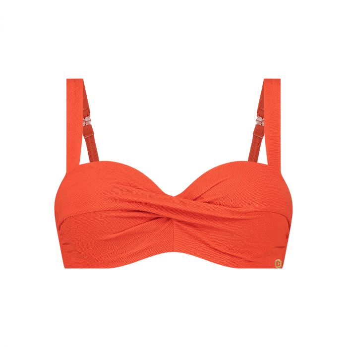 Ten Cate Beach Twisted bikini top dames summer red 