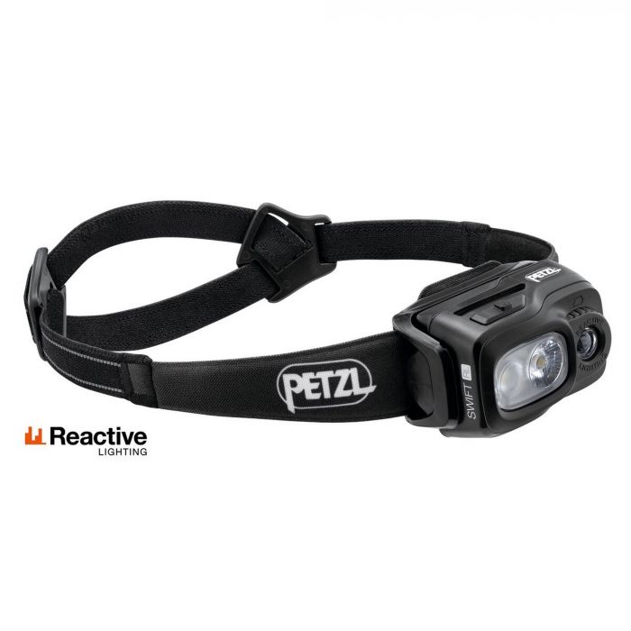 Petzl Swift RL hoofdlamp zwart 