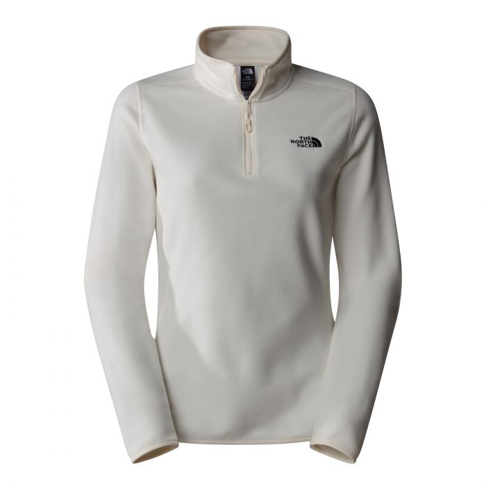 The North Face 100 Glacier 1/4 Zip sweater dames white 