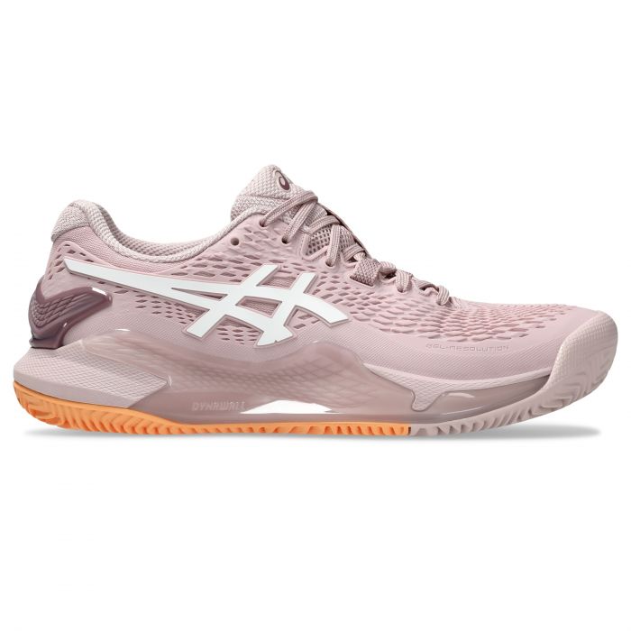 Asics Gel-Resolution 9 Clay 1042A224 tennisschoenen  dames watershed rose white