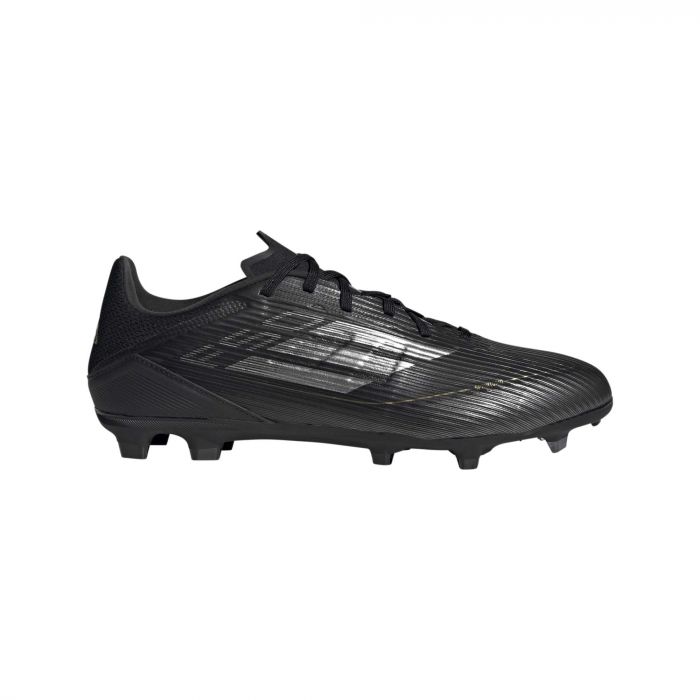 Adidas F50 League FG MG IE3181 voetbalschoenen heren core black iron metallic gold metallic