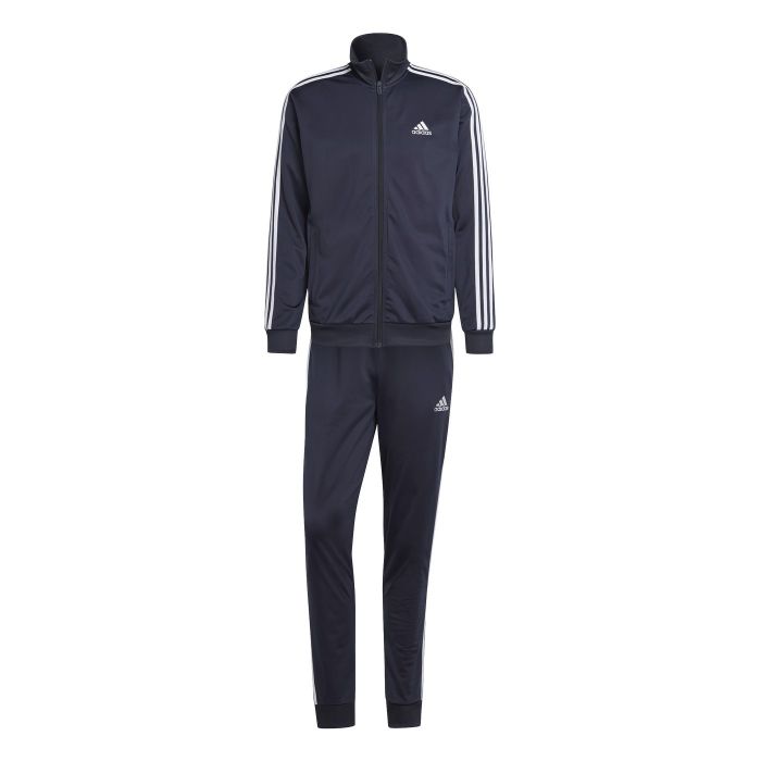 Adidas Basic 3-Stripes Tricot trainingspak heren legend  ink white