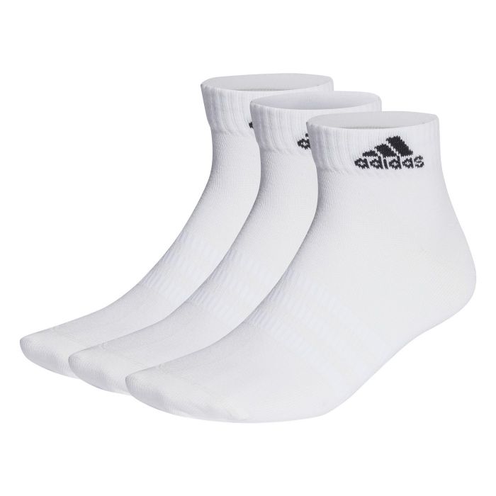 Adidas Thin And Light sokken white black 3-pack 