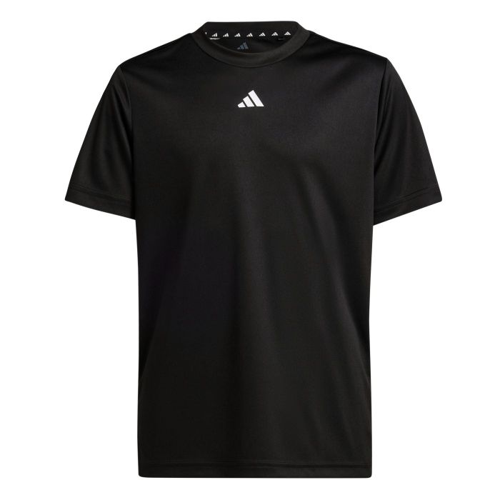 Adidas Train Essentials Logo shirt junior black white 