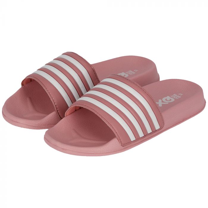 XQ 000125994005 slippers dames pink white 