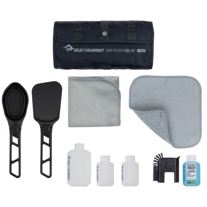 Sea To Summit Camp Kitchen Tool Kit 10-delig black 