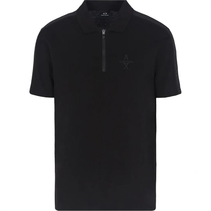 Armani Exchange 6DZFLCZJM5Z polo heren black 