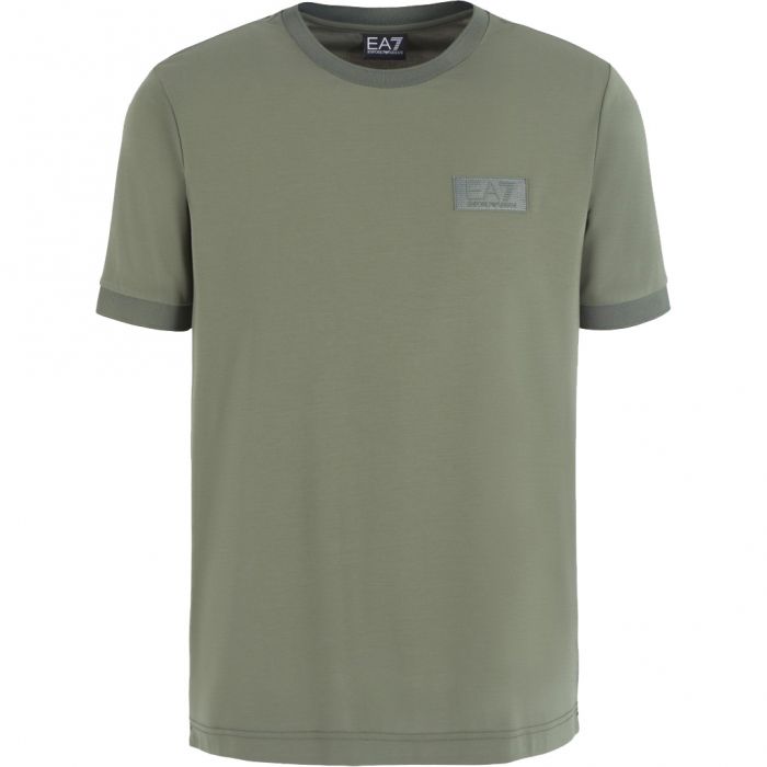 EA7 Club tennisshirt heren green 