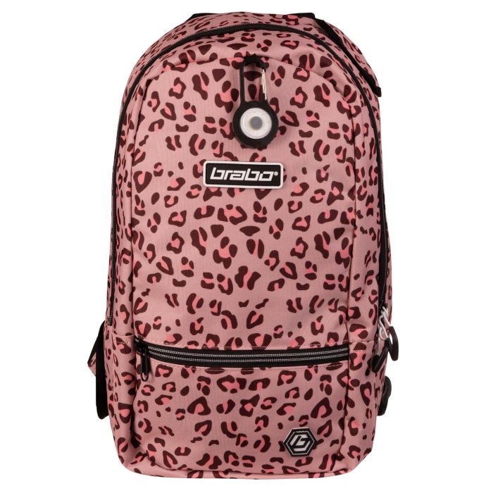 Brabo Fun hockeytas junior leopard soft pink 