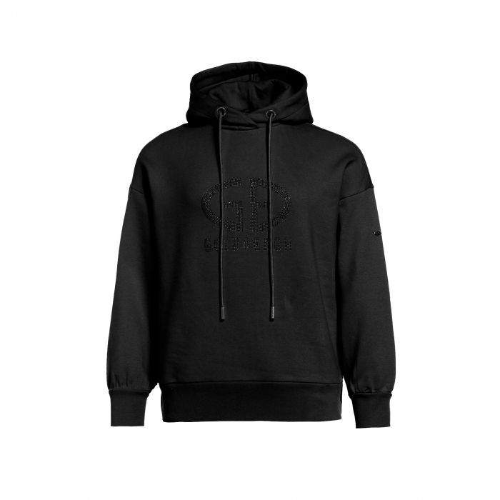 Goldbergh Sparkling hoodie dames black 