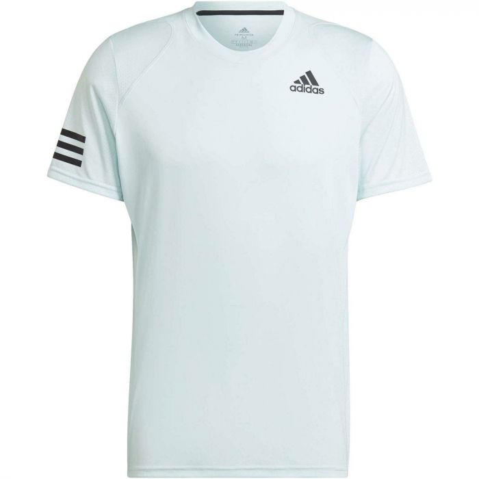Diagnostiseren Schuine streep gesprek Adidas Club Tennis 3 Stripes tennisshirt heren almost blue