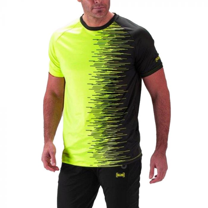 Sjeng Sports Updike tennisshirt heren acid yellow 