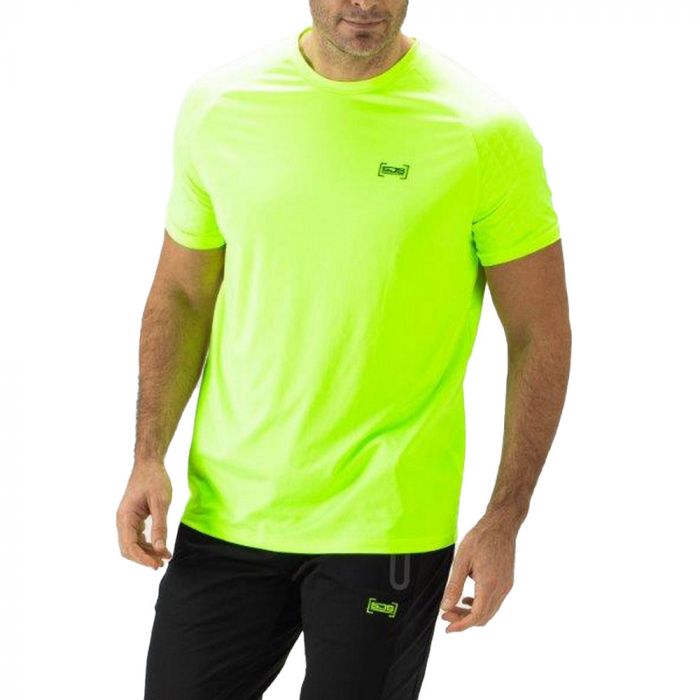 Sjeng Sports Uberto tennisshirt heren acid yellow 