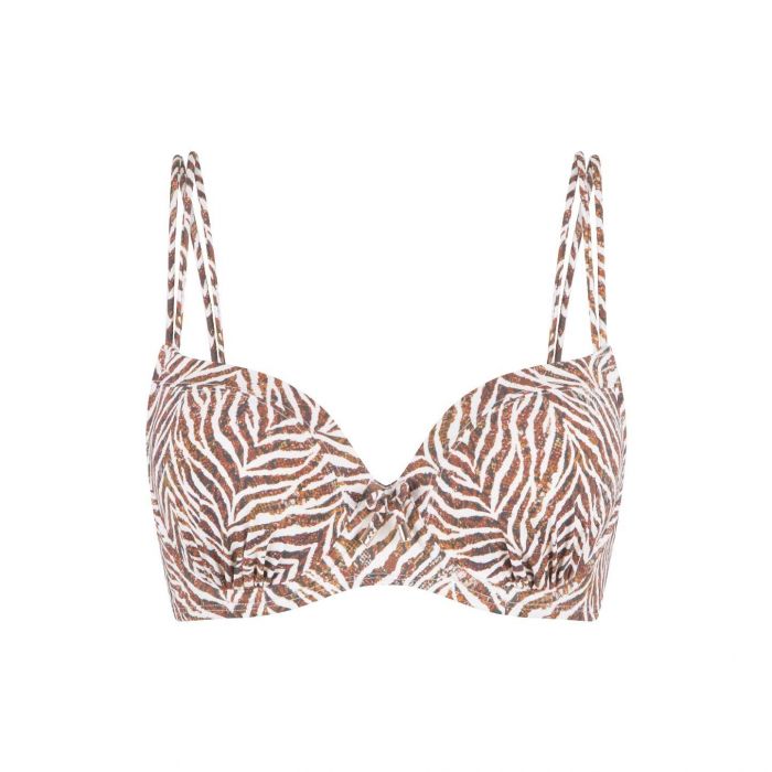 LingaDore 7206BT voorgevormde bikini top dames zebra print 