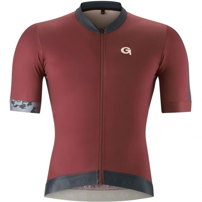 Gonso Tornale SS FZ fietsshirt heren burnt russet 