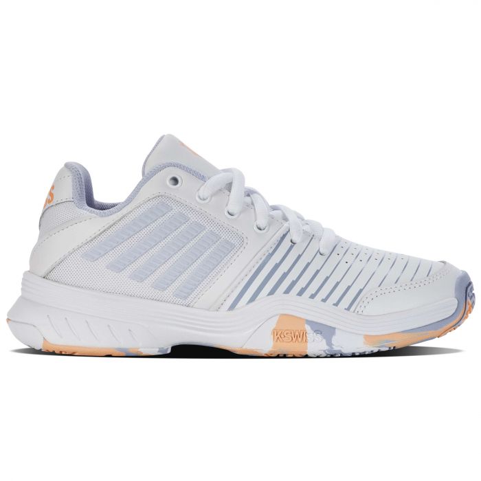 K-Swiss K-Swiss Court Express Omni 86609 tennisschoenen junior white heather peach fuzz