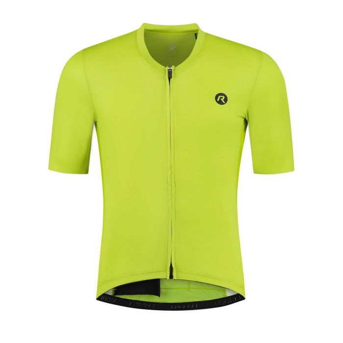 Rogelli Distance fietsshirt heren lime 