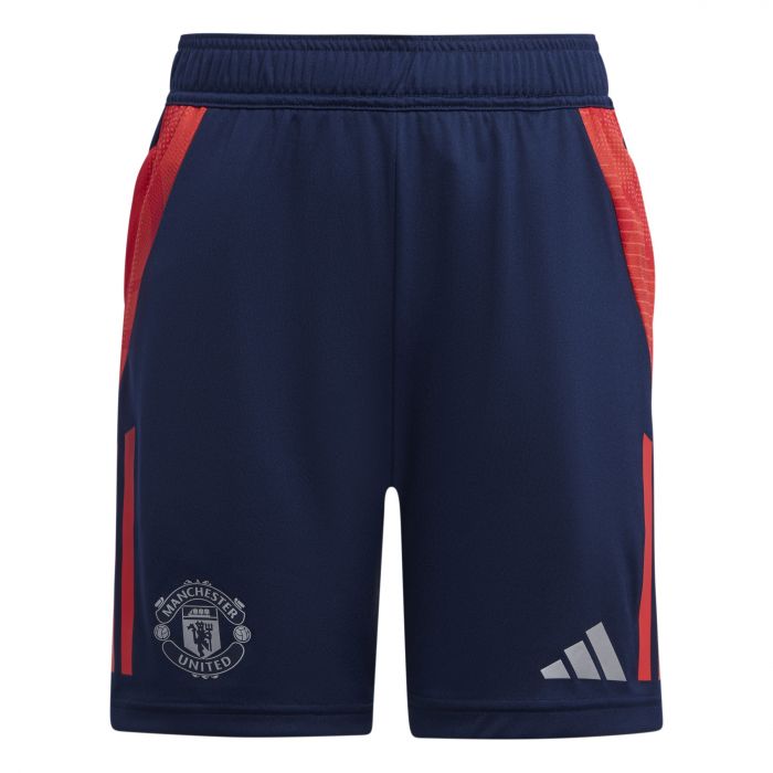 Adidas Manchester United Tiro 24 voetbalbroekje junior night indigo bright red