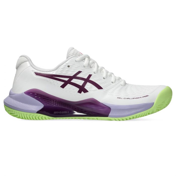 Asics Gel-Challenger 14 1042A232 padelschoenen dames white deep mauve