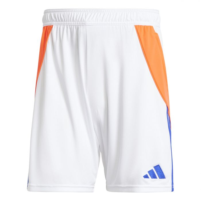 Adidas Tiro voetbalbroekje heren 24 white lucid blue app solar red