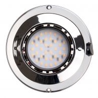 Marine LED Cor opbouwspot met schakelaar chroom 