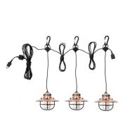 Barebones Edison String USB hanglamp 3 stuks copper 