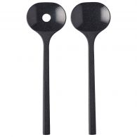 Mepal Bloom saladebestek 2-delig pebble black 