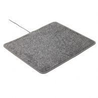 Heatek Verwarmde voetenmat 70 x 60 cm misty grey 