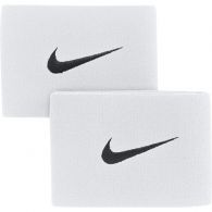 Nike Guard Stay II scheenbeschermer bandjes white black 