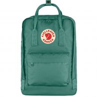 Fjällräven Kånken laptop 15"18l frost green 