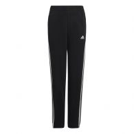 Adidas Essentials 3-Stripes Fleece joggingbroek junior  black white