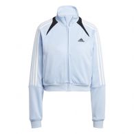 Adidas Tiro Suit Up Lifestyle vest dames blue dawn  white black