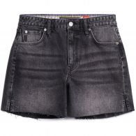 Superdry Cut Off short dames black stone 